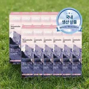2080 퓨어 마운틴 솔트 치약 핑크 120g 12개