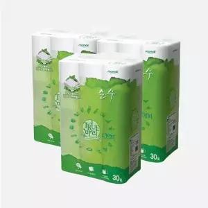 수목제지 1+1+1 트루마리 순수 30M 30롤(총3팩)