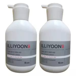 일리윤 바디 로션 고보습 대용량 울트라리페어 로션 528ml 2개