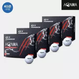[혼마] 4더즌 48알 2023 혼마 D1 스피드몬스터 골프볼 3피스 화이트 TA3541446