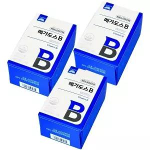 고려은단 메가도스B 비타민B군 60정 X 3개 (6개월분)