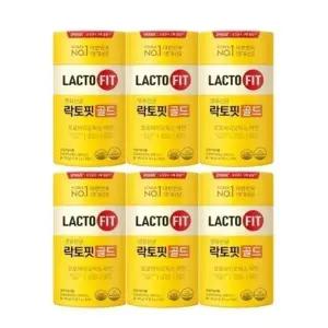 종근당 건강 락토핏 생유산균 골드 2g 50포 6박스