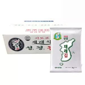 성경김본사 재래 전장김 30g 총 20봉