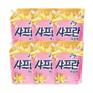 기분좋은향기 샤프란 섬유유연제 바닐라 2.1L 6개