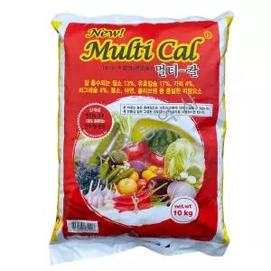 테온셀 멀티칼10kg 배추 고추 마늘 양파 수박 참외 호박 토마토 오이 채소 사과 포도 배 감 나무 과수 텃밭