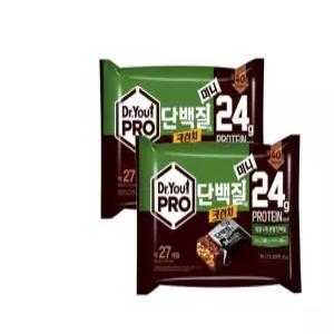 닥터유 프로 단백질바 크런치 미니 27P x 2개