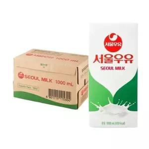 [셀러허브][서울우유 ] 서울우유 멸균우유 1L X 10팩(1BOX) (S38284968)
