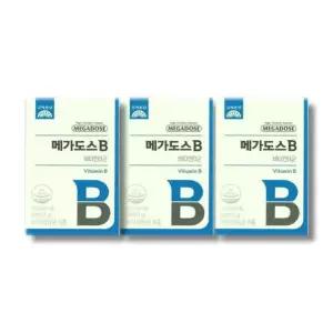 [셀러허브][건강식품] 고려은단 메가도스B 비타민B군 3박스 (S31804047)