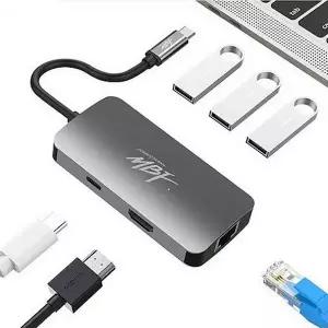 USB C타입 멀티허브 MBF-UC6IN1 엠비에프