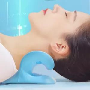 경추베개 거북목 일자목 뒷목 지압 목침 넥스트레쳐 목스트레칭기구 경추베개