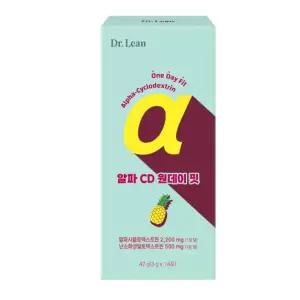 닥터린 알파 CD 원데이 핏 알파시클로덱스트린 알파시디 14포, 6개 단백질쉐이크 식이섬유바 식사대용식