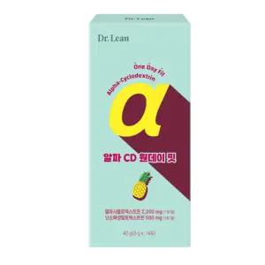 알파 CD 원데이 핏 알파시클로덱스트린 알파시디 14포, 6개 닥터린 식사대용식 세인트존스워트분말 식이섬