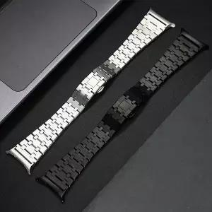 갤럭시워치8 클래식 46mm 메탈밴드 스트랩 갤워치8 스테인레스 스틸