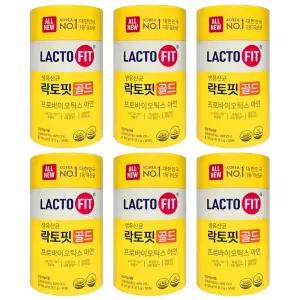 종근당건강 락토핏 생유산균 골드 2g x 50포 6통 HI 프로바이오틱스