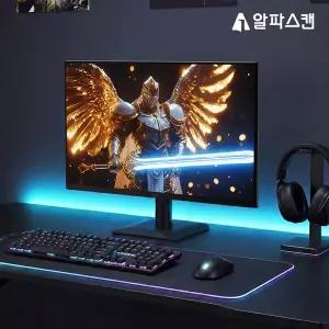 알파스캔 AOC 27E40L 게이밍 144 IPS 원형편광 시력보호 AI HDR 무결점 모니터