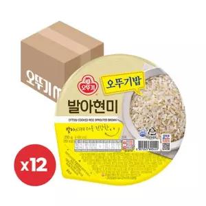 [etv] 오뚜기밥 발아현미 210g x 12개