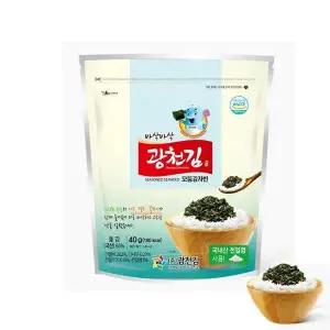 [셀러허브]광천김 바삭바삭 해물 모둠 김자반 40g x 10봉 (S46613275)