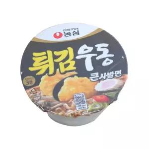 아트박스 과자마켓 농심 튀김우동 큰사발면 111gX16개입