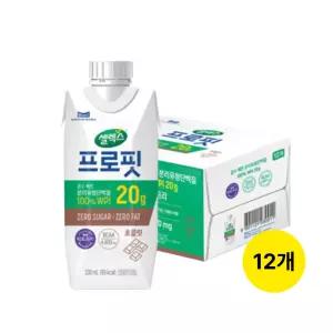 셀렉스 프로핏 웨이프로틴 드링크 초콜릿 330ml 12팩