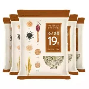 2025년 햇곡 혼합 19곡 5kg (1kgx5봉)