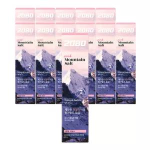 애경 2080 퓨어 핑크마일드민트향 치약 120gx12개 히말라야솔트 구강케어