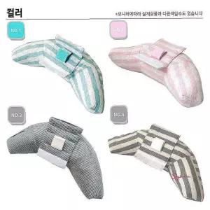 안전벨트 스트라이프 쿠션 목베개 5컬러lmn783