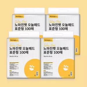 노마진펫 강아지 배변패드 애견패드 표준형 20g 400매