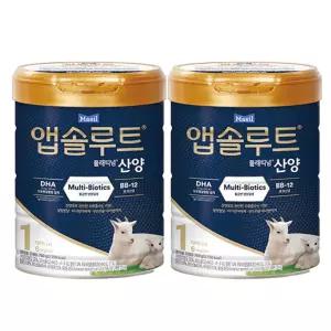 앱솔루트 산양 분유 1단계 750g, 2개