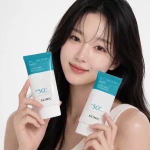 싸이닉 엔조이 슈퍼 마일드 선에센스 50ml 2개 SPF50+ 저자극 촉촉 선크림