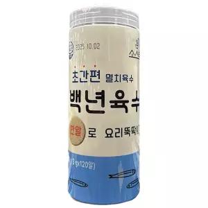 소스락 백년육수 360g(3g x 120개) 1개