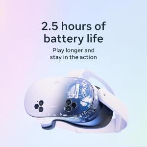 메타 퀘스트 3S 128GB 오큘러스 무선 VR 헤드셋 33% 더 많은 메모리 2배 그래픽 처리 성능 3개월 호라이즌