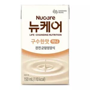 [대상 웰라이프] 뉴케어 미니 구수한맛 150ml 24개 빨대형
