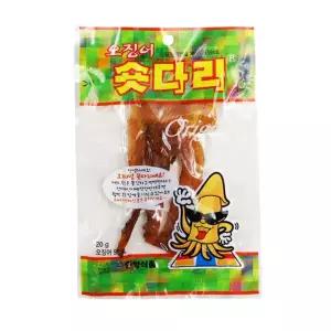 한양식품 오징어 숏다리 20g 30개