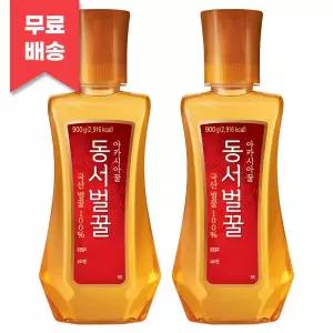 동서벌꿀 아카시아꿀 900g + 900g