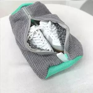 [NS홈쇼핑]슈슈클린 운동화 세탁망 3color / 극세사세탁망 신발세탁망 다용도세탁망 빨래주머니..
