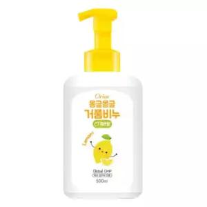 오릭스 몽글몽글 거품비누 레몬향 500ml 핸드워시 손세정제 물비누 20개 1박스