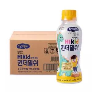 일동 후디스 하이키드 킨더밀쉬 200ml, 24개