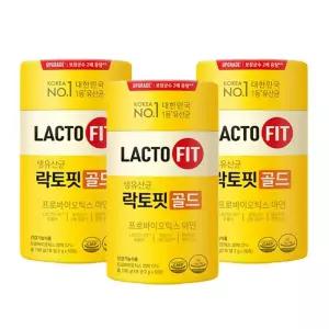 유산균 골드 종근당건강 노인 어르신 시니어 부모님 라토픽 랏토픽 락토픽 라토핏 3통 DJ
