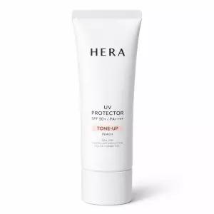 헤라 UV 프로텍터 톤업 선크림 50ml 피치