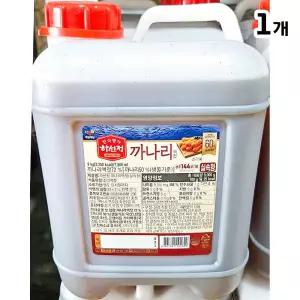 하선정 까나리액젓 알뜰형 9KG 액젓 까나리액젓 액상소스 말통 식자재