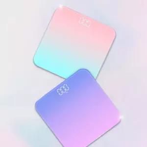 LED 디지털 미니 몸무게 체중기 온도측정 고급 체중계/체지방/측정기/전자/채중계/체중계