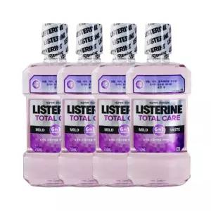 리스테린 토탈케어 마일드 750ml x4개 구강청결제