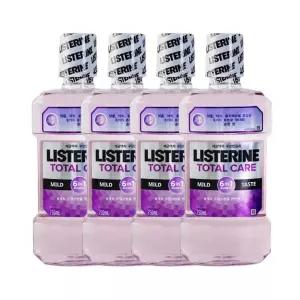 리스테린 토탈케어 마일드 750ml x4개 구강청결제