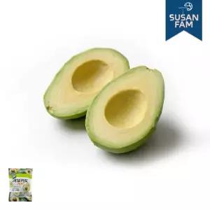 냉동 아보카도 하프컷 1kg 반쪽 퓨레 샐러드 샌드위치