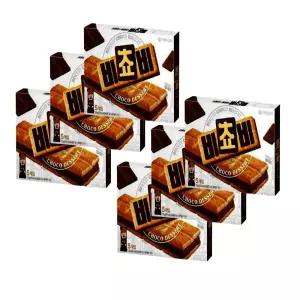 오리온 비쵸비 125g x 6개 인기 비스켓 학교 사무실 회사 간편간식