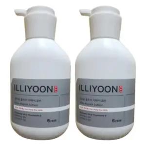 일리윤 바디 로션 고보습 대용량 울트라리페어 로션 528ml 2개