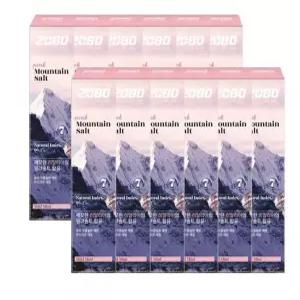 2080 퓨어 마운틴 솔트 치약 핑크 120g 12개