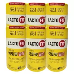 종근당건강 락토핏 골드 50포 x 6통