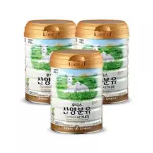 후디스 NEW 산양분유 시그니처 2단계, 800g, 3개