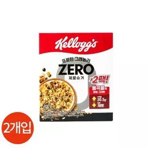 [NS홈쇼핑]켈로그 프로틴 그래놀라 제로슈거 350g x 2개[35862919]
